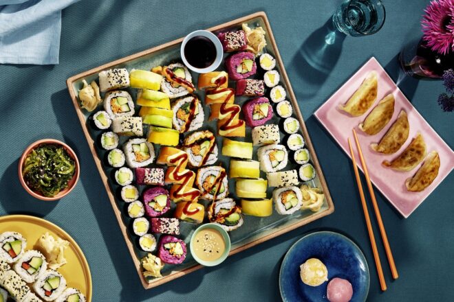 Sushi Platter Vegan Lover